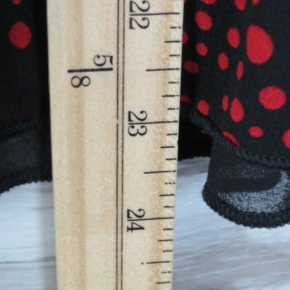 First Choice* Women's Asymmetrical Half‎ Sleeves Low V-Neck Pullover Blouse~ 3XL - Picture 8 of 10